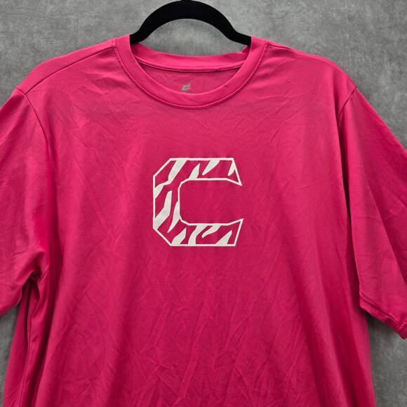 Champro Pink Short Sleeve Ribbon Adult Tshirt Tee Large - Picture 3 of 6